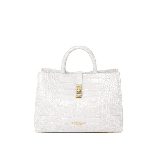 Lola Croco 10" - White