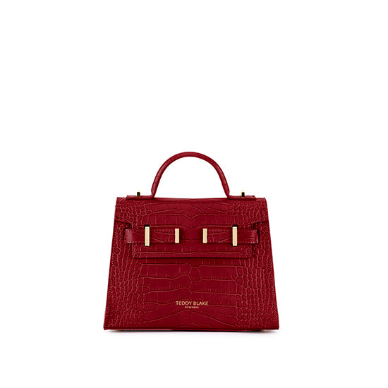 Ava Croco  9" - Dark Red