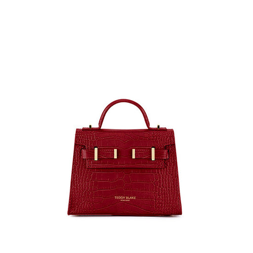 Ava Croco  9" - Dark Red