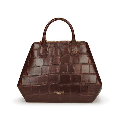 Vera Croco 14" - Dark Brown