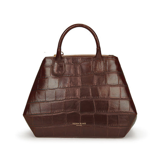 Vera Croco 14" - Dark Brown