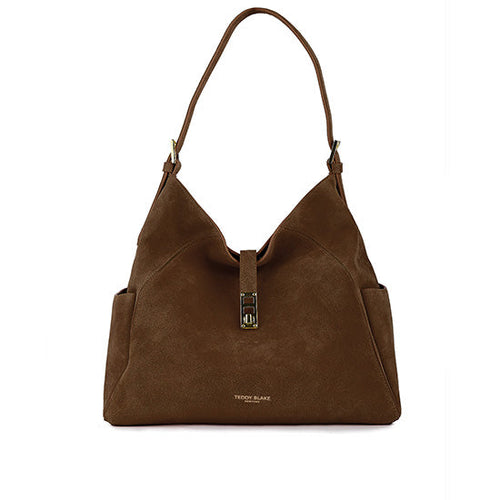 Amelia Suede 15" - Dark Brown