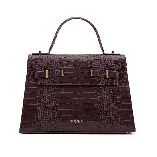 Ava Croco  14" - Mahogany Brown