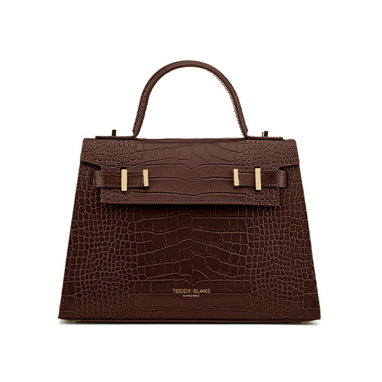 Ava Croco  11" - Dark Brown