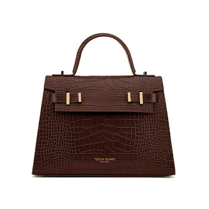 Ava Croco  11" - Dark Brown