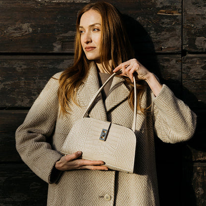 Dana Croco 11" - Cream