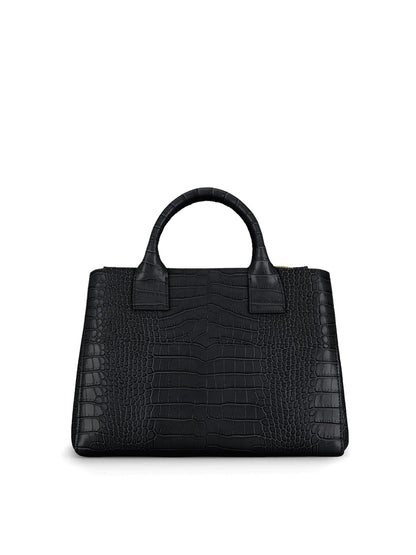 Bella Croco 12" - Black/Red