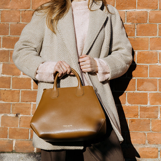 Vera Palmellato 14" - Camel Brown