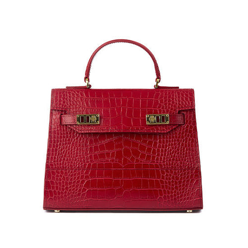 Kim Croco 11" - Dark Red
