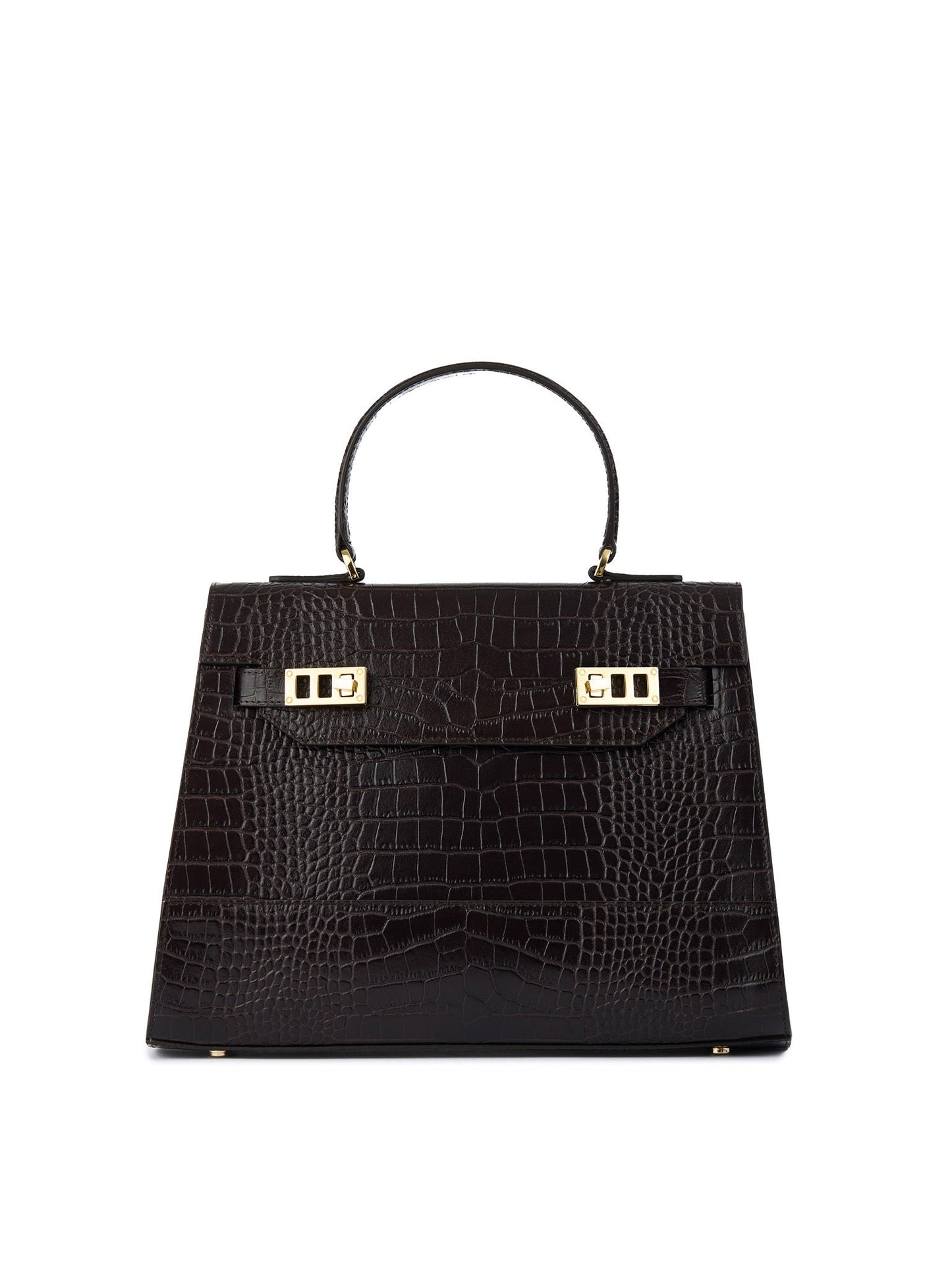 Kim Croco 14" - Mahogany Brown