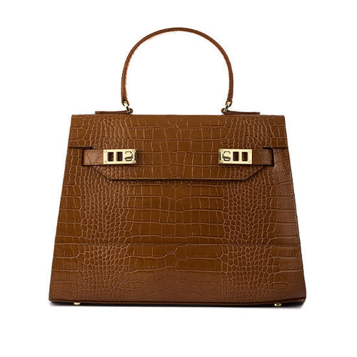 Kim Croco 14" - Camel Brown