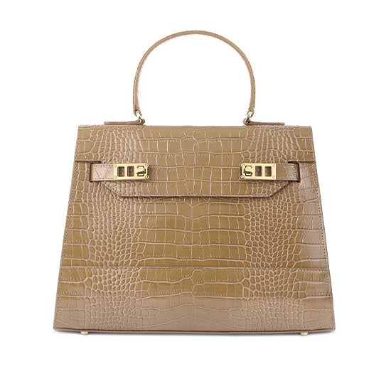 Kim Croco 14" - Light Beige