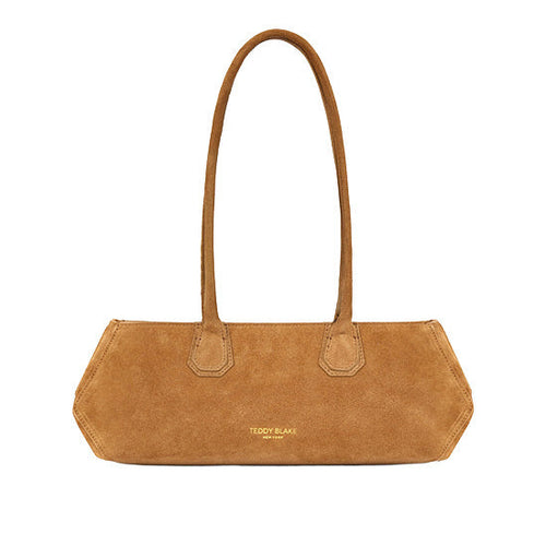Vera Suede Elongated - Camel Brown