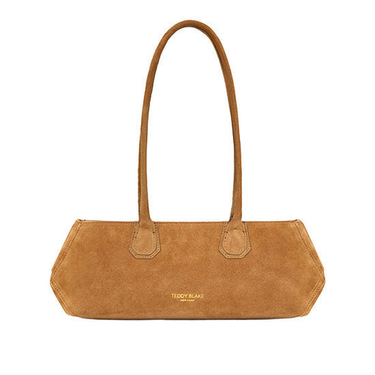 Vera Suede Elongated - Camel Brown