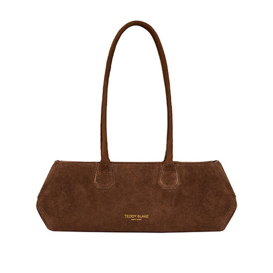 Vera Suede Elongated - Brown