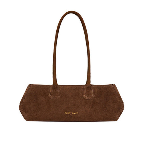 Vera Suede Elongated - Brown