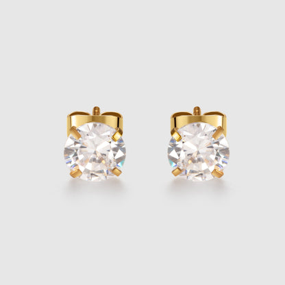 Classic Diamond Studs
