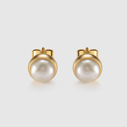Classic Pearl Studs