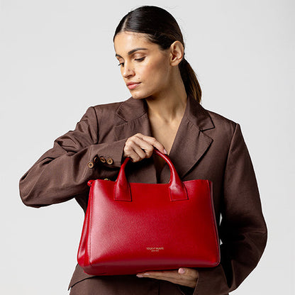 Bella Palmellato 12" - Dark Red