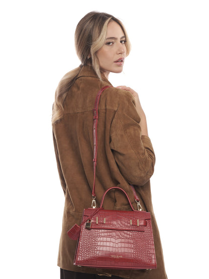 Ava Croco  11" - Dark Brown