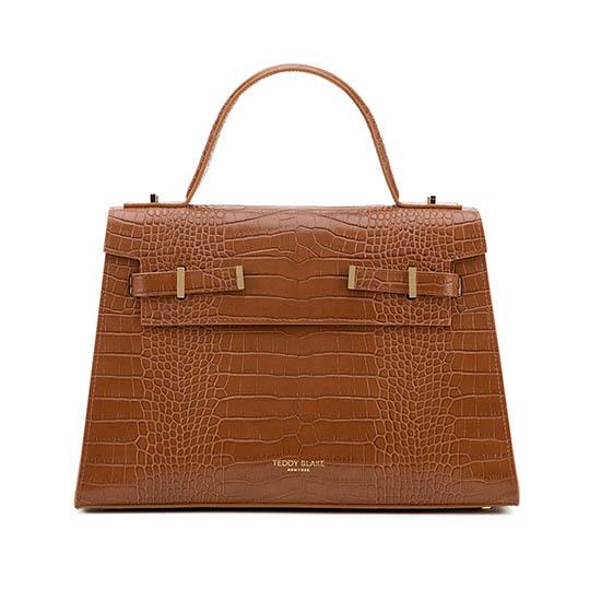 Ava Croco  14" - Camel Brown