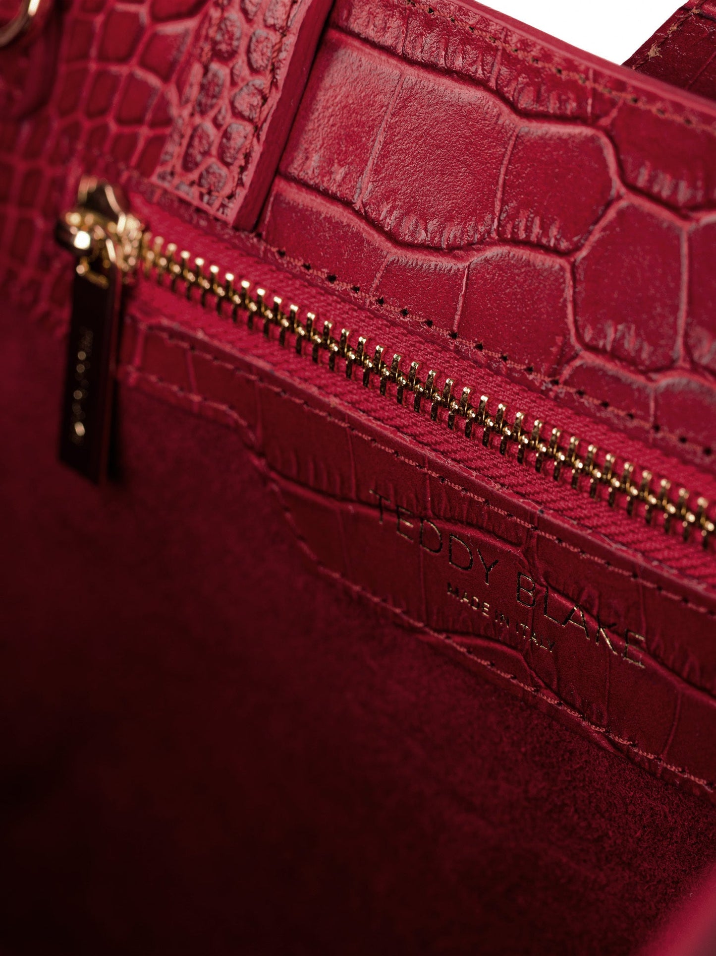 Lola Croco 10" - Dark Red