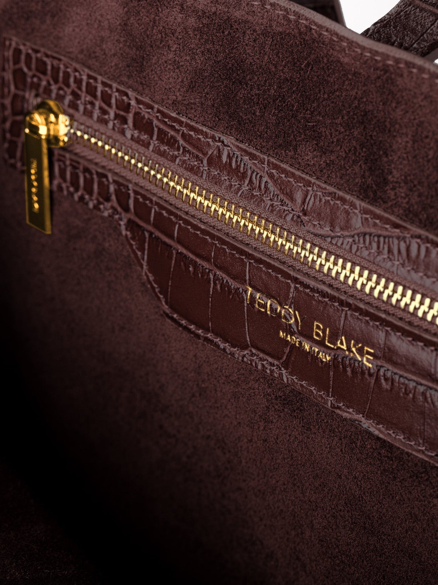 Nina Croco 12" - Dark Brown