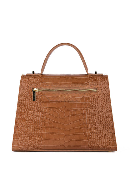 Ava Croco  11" - Camel Brown