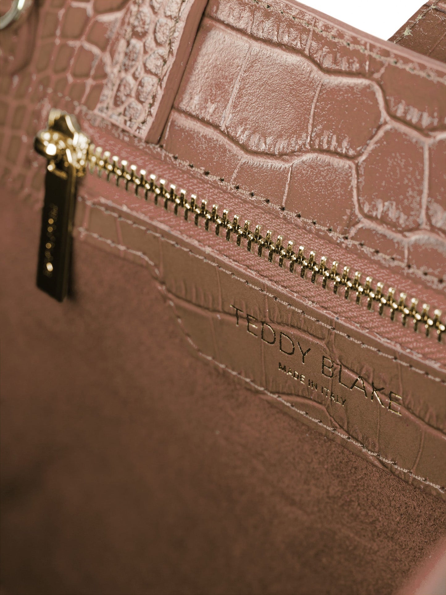 Lola Croco 10" - Dark Blush
