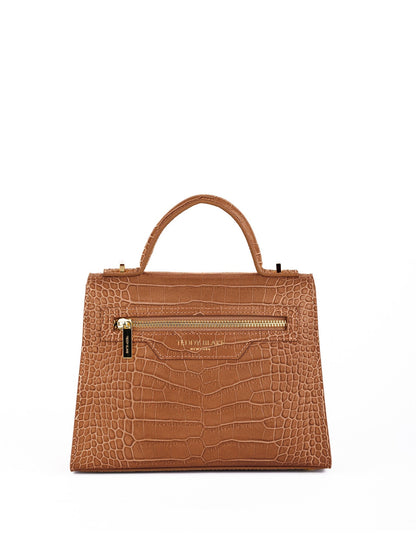Ava Croco  9" - Camel Brown