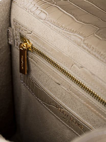 Ava Croco  11" - Light Beige