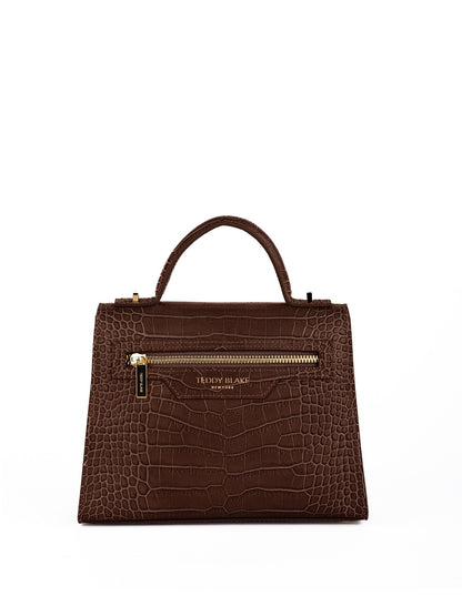 Ava Croco  9" - Brown