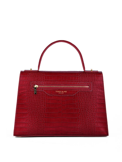 Ava Croco  14" - Dark Red