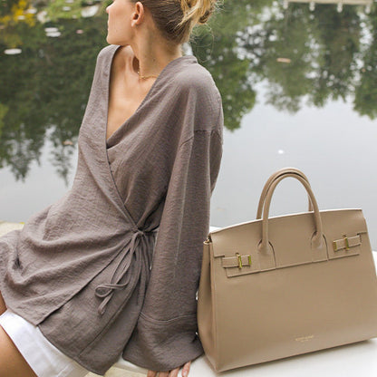 Gigi Palmellato  15" - Light Beige