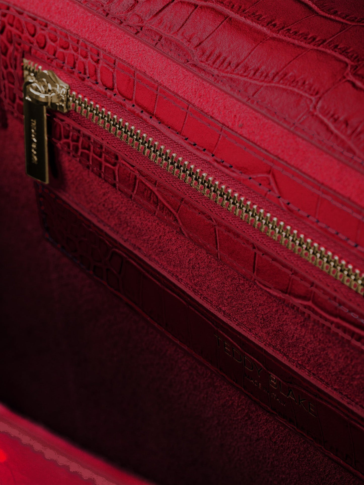 Ava Croco  14" - Dark Red