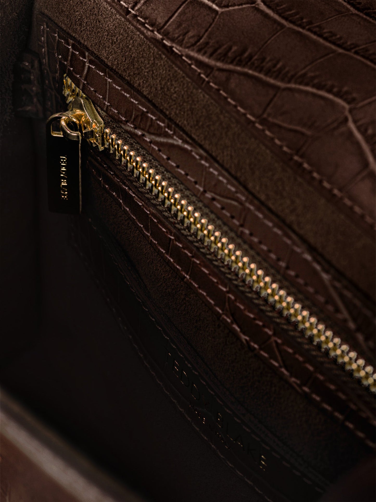 Ava Croco  9" - Brown