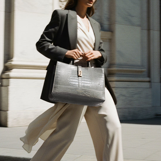 Lola Croco 12" - Dark Grey