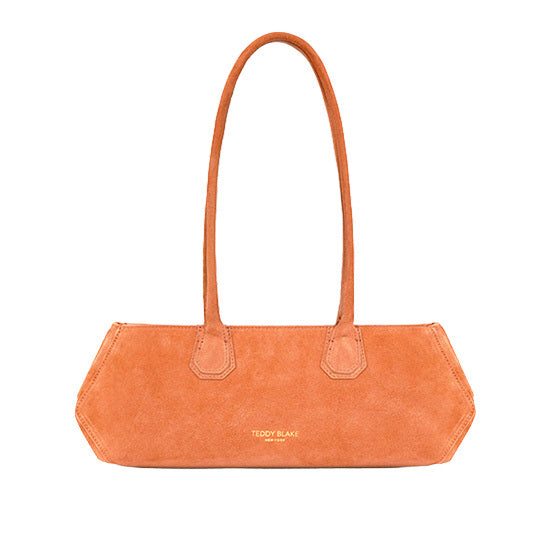 Vera Suede Elongated - Light Orange