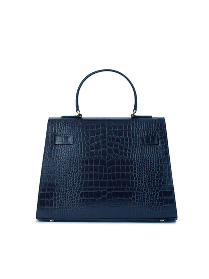 Kim Croco 14" - Blue Jeans