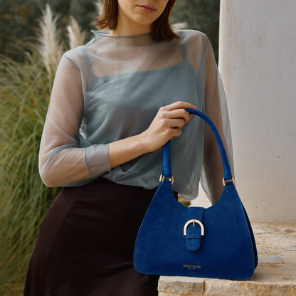 Grace Suede 11" - Blue