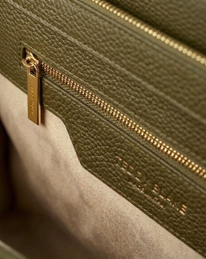 Claire Stampato 14" - Olive