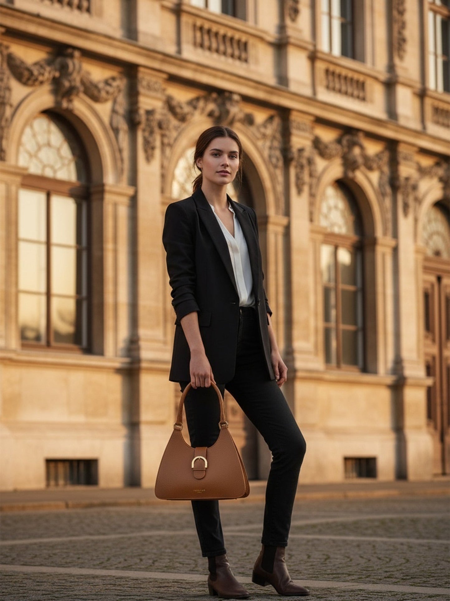 Grace Stampato 11" - Camel Brown