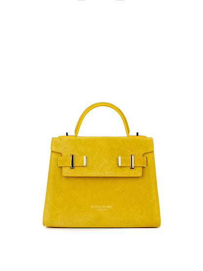 Ava Suede 9" - Yellow