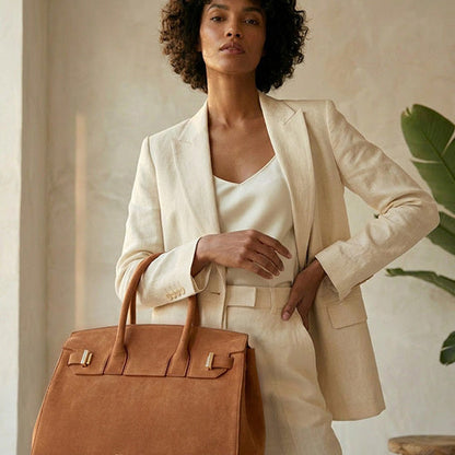 Gigi Suede  13" - Camel