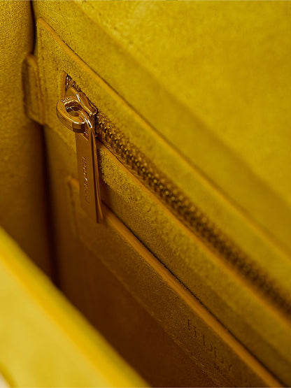 Ava Suede 9" - Yellow