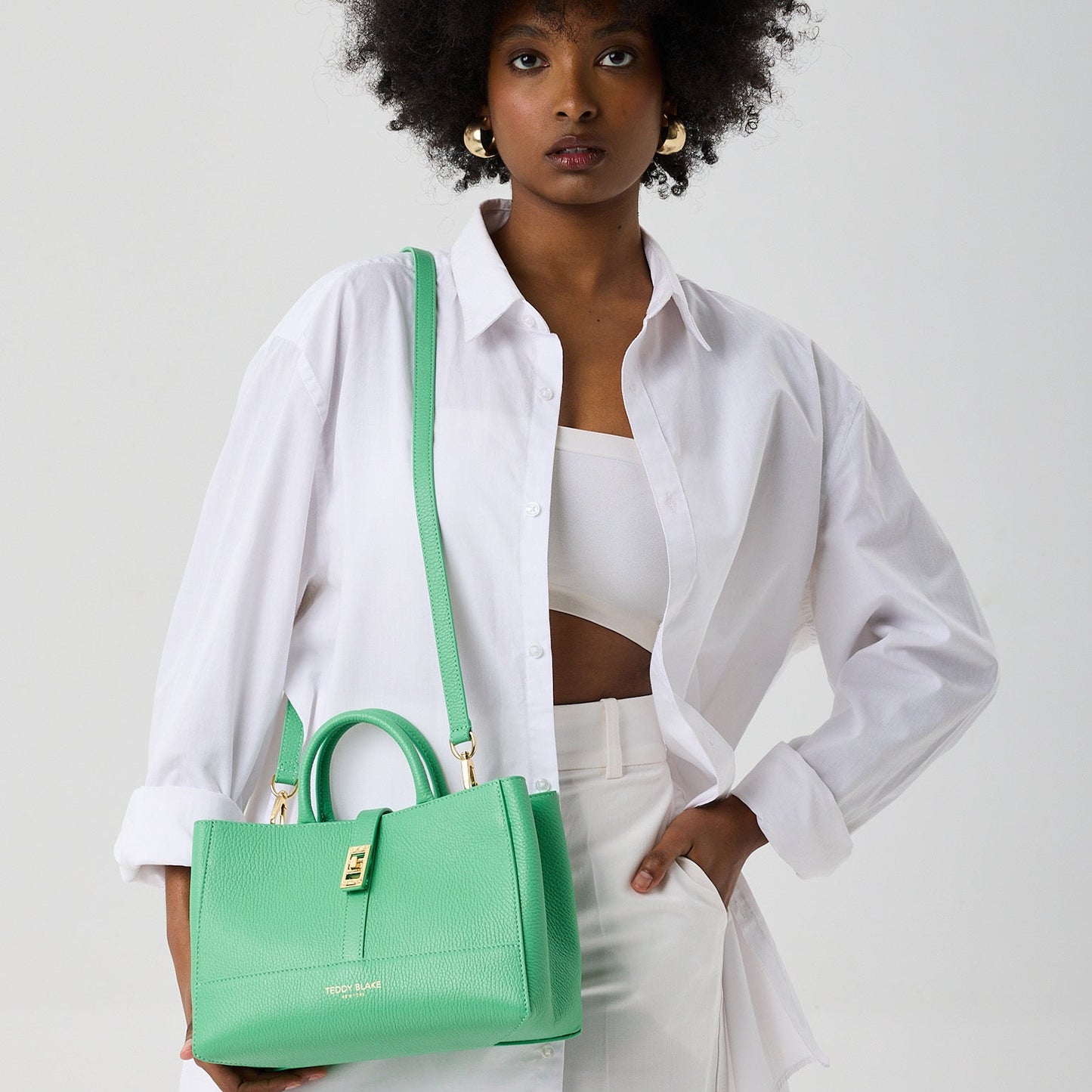 Lola Stampato 10" - Sea Green