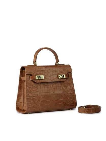 Kim Croco 11" - Camel Brown