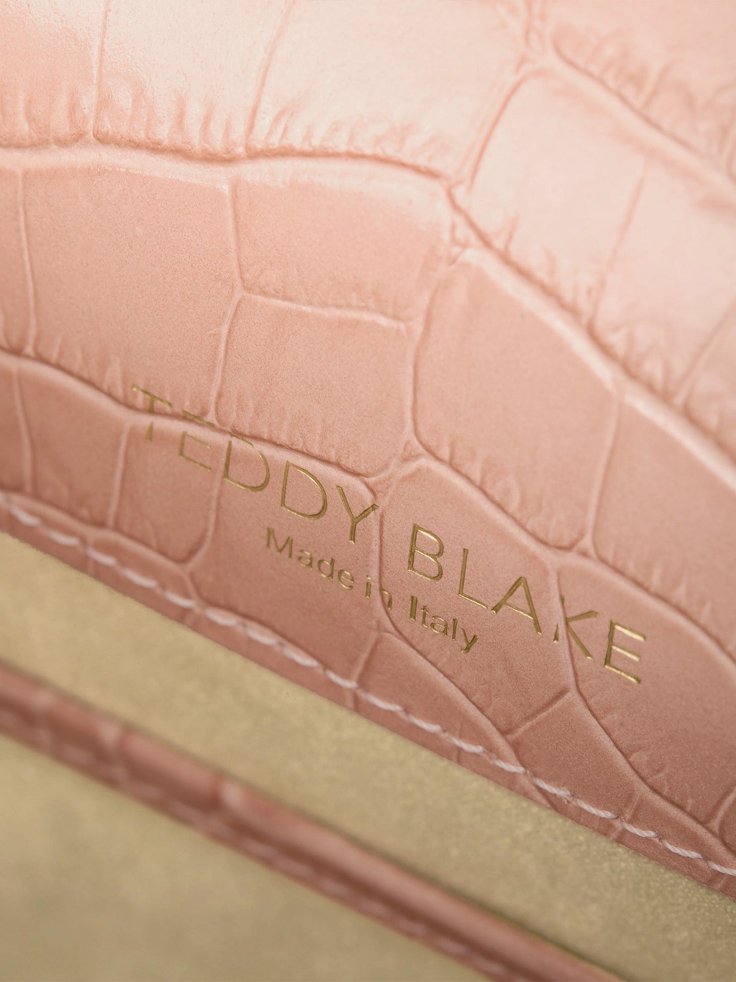 Kim Croco 11" - Nude Pink