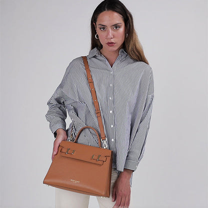 Ava  11" - Camel Brown