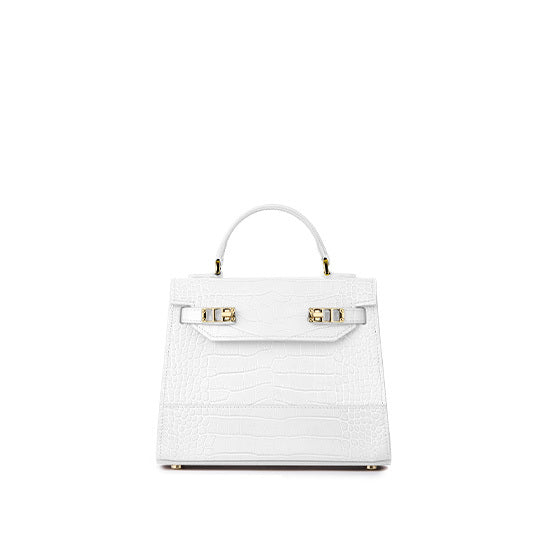 Kim Croco 9" - White